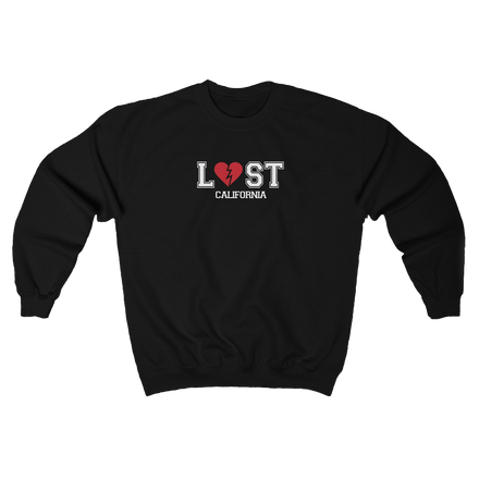 Men's Black Lost California Sweatshirt